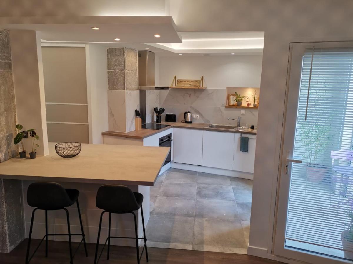 Tres Bel Appartement Central, Au Calme Avec Balneo Perpinhã Exterior foto